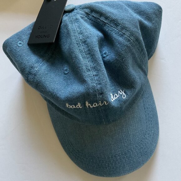 DAVID & YOUNG Women's Adjustable "Bad Hair Day" Hat NWT Size OSFM - Picture 6 of 6